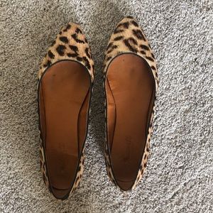 Madewell leopard flats